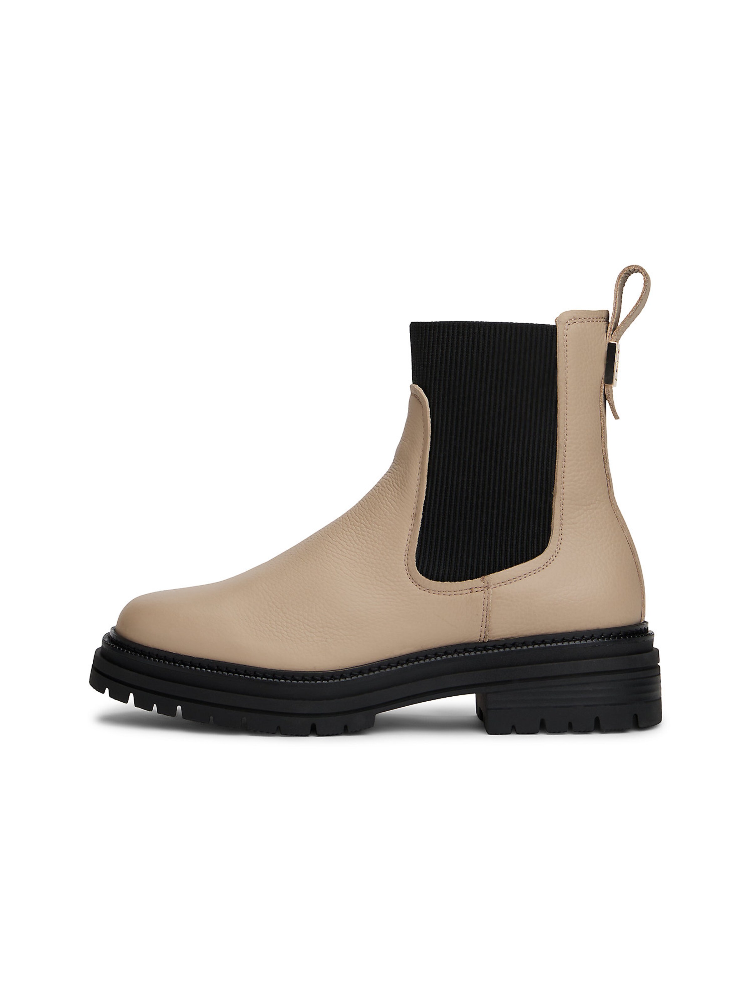 Chelsea Boots TOMMY HILFIGER en beige : devant