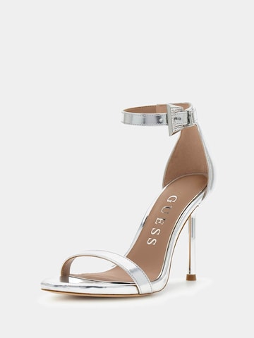 GUESS Strap Sandals in Silver