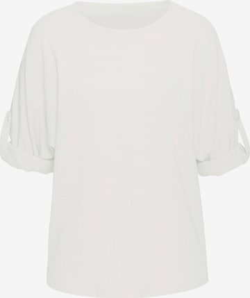 VIVANCE Blouse in Beige: front