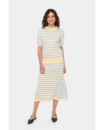 Pull-over SAINT TROPEZ en jaune