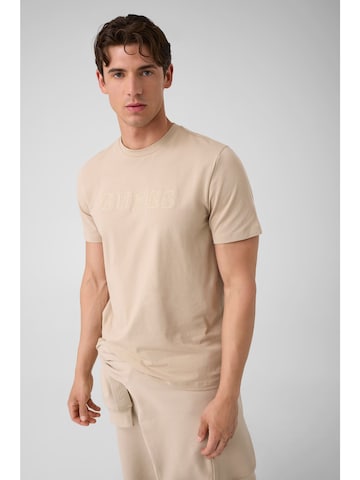 GUESS T-Shirt in Beige: Vorderseite