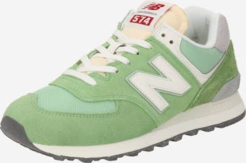 Sneaker low '574' de la new balance pe verde: față