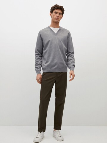 MANGO MAN Sweater 'TENV' in Grey