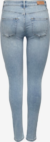 ONLY Skinny Jeans 'Blush' in Blue