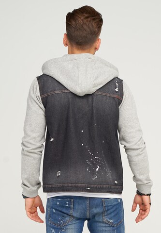 behype Jeansjacke 'MIKAY' in Mischfarben