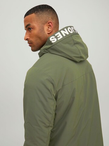 JACK & JONES Winter Parka in Green