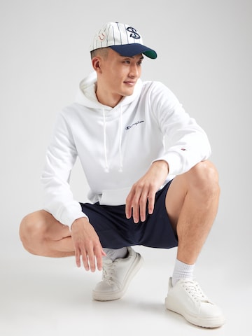 Sweat-shirt Champion Authentic Athletic Apparel en blanc