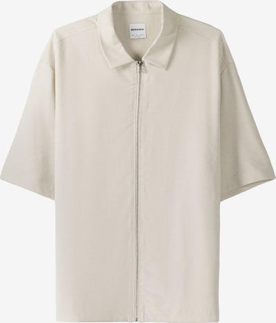 Bershka Button Up Shirt in Cream, Item view