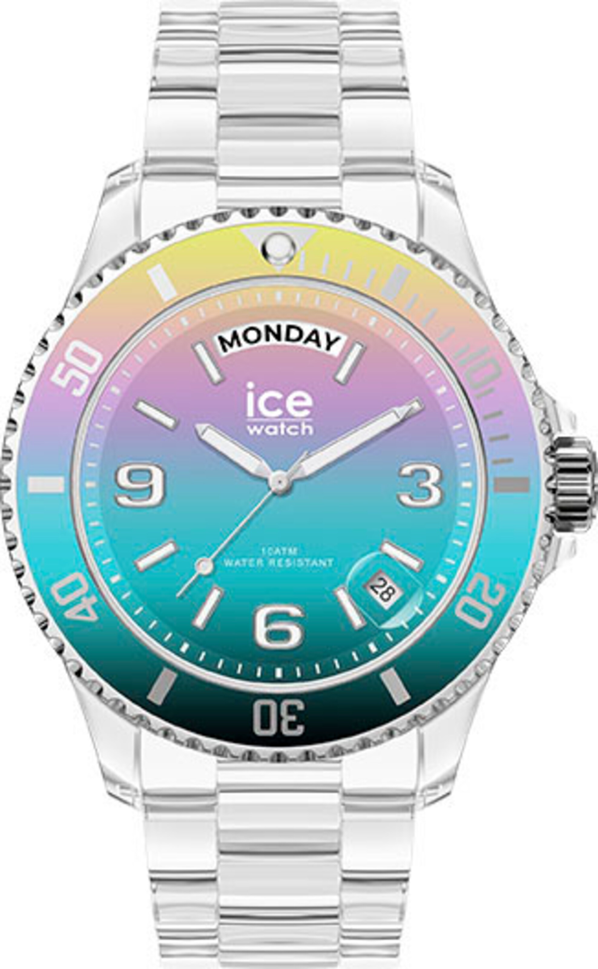 ICE WATCH Uhr in Silber: Vorderseite