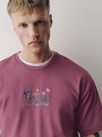 T-Shirt Next en violet