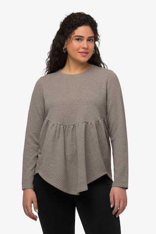 Ulla Popken Shirt in Beige: voorkant