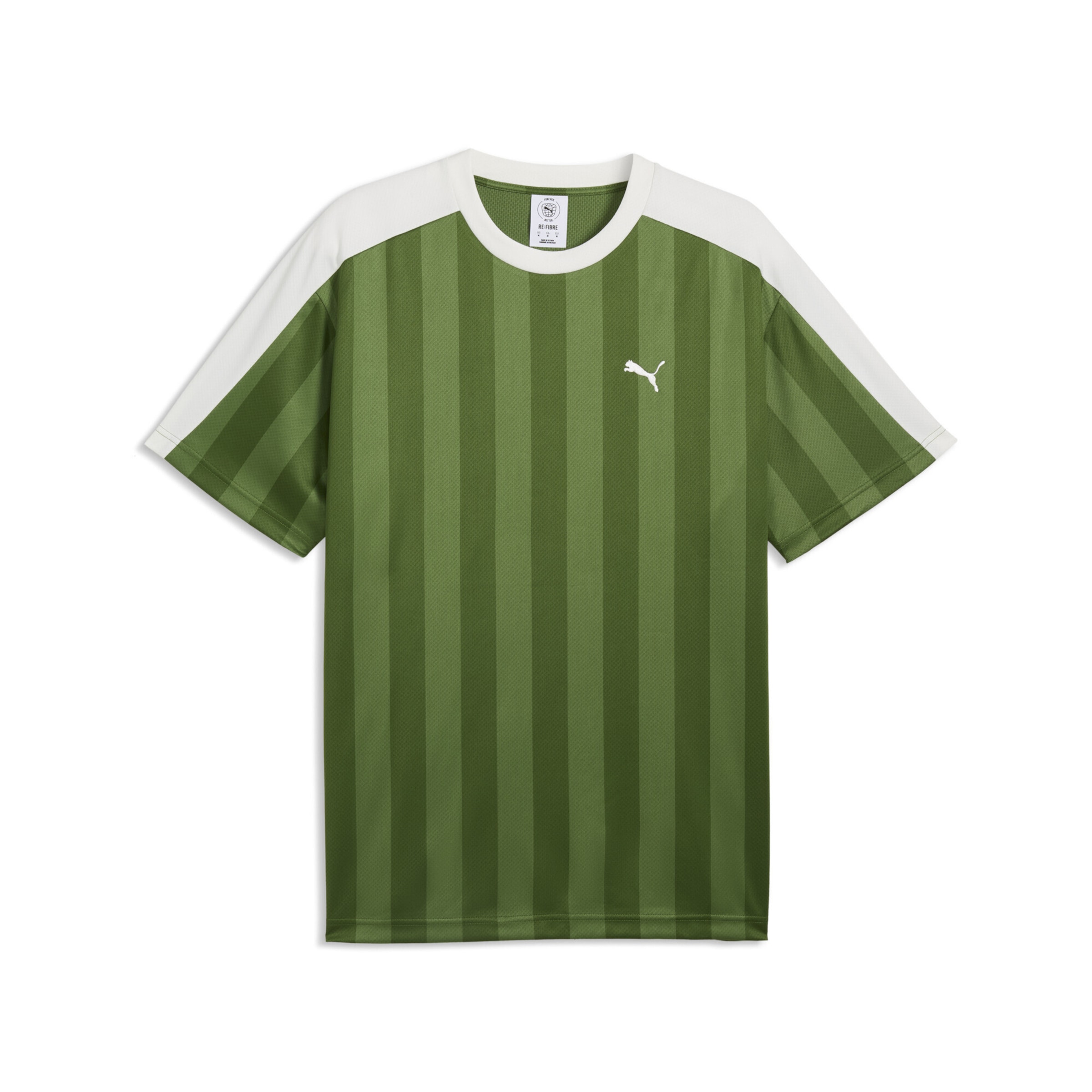 PUMA Jersey 'Essentials T7' in XXS in Olive / White, Item view