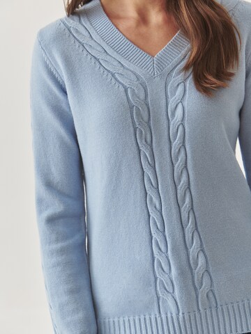 TATUUM Pullover in Blau