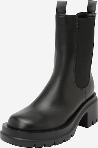 Gina Tricot - Botas Chelsea 'Dakota' en negro: frente