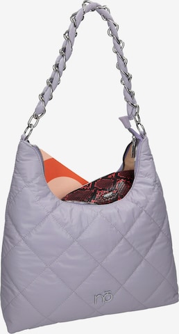 NOBO Schultertasche 'Big Quilted' in Lila