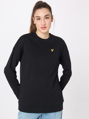 Lyle & Scott Sweatshirt in Black: front