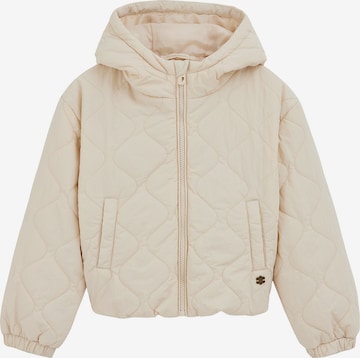 smėlio WE Fashion Demisezoninė striukė: priekis