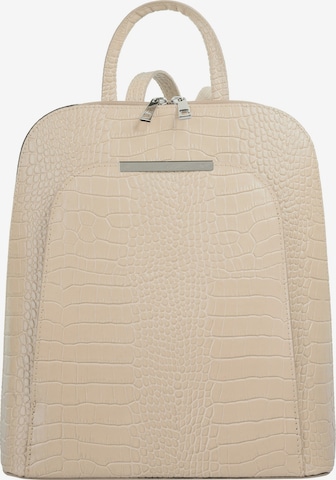 Cluty Rucksack in Beige: Vorderseite