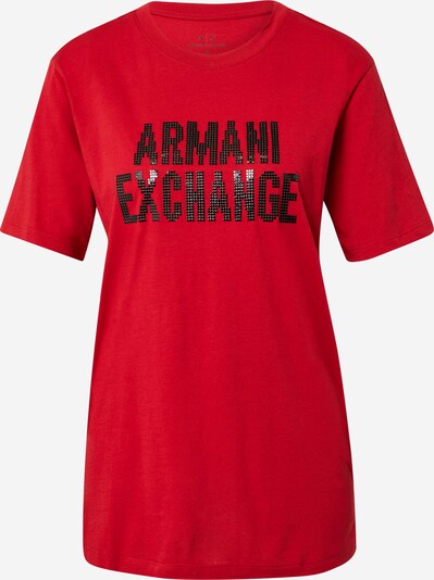 ARMANI EXCHANGE Tričko '6 HYTMA' - červená / čierna, Produkt
