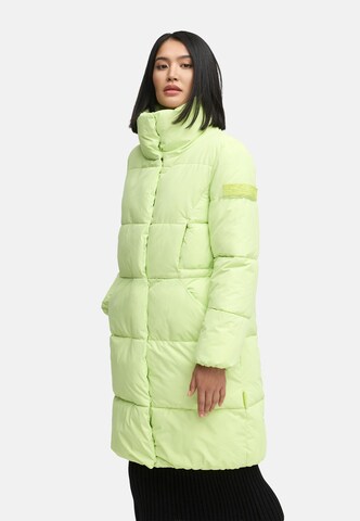 Cappotto invernale 'Wolkenkuss 14' di NAVAHOO in verde: frontale