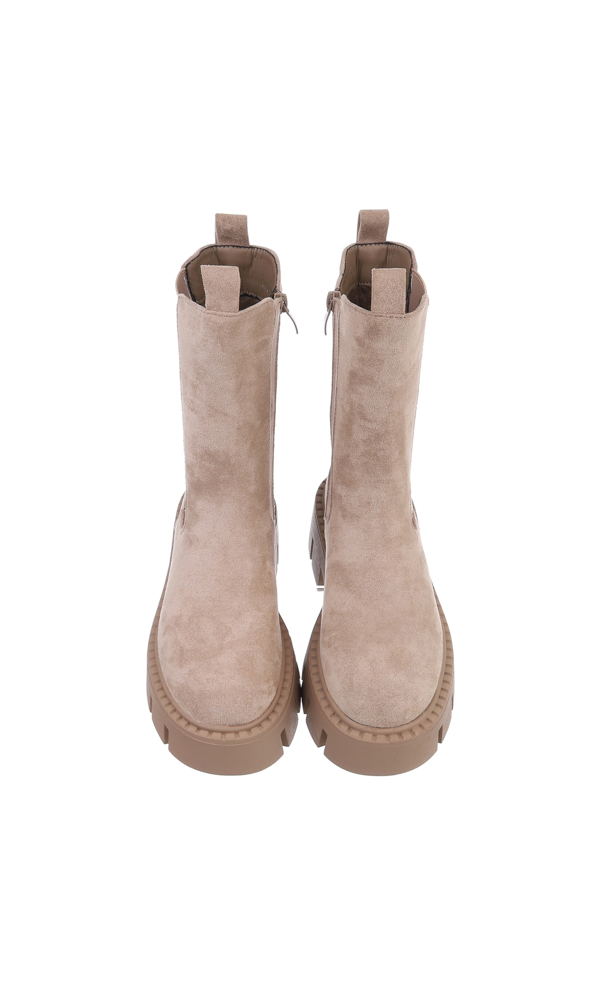 Ital-Design Stiefelette in Braun