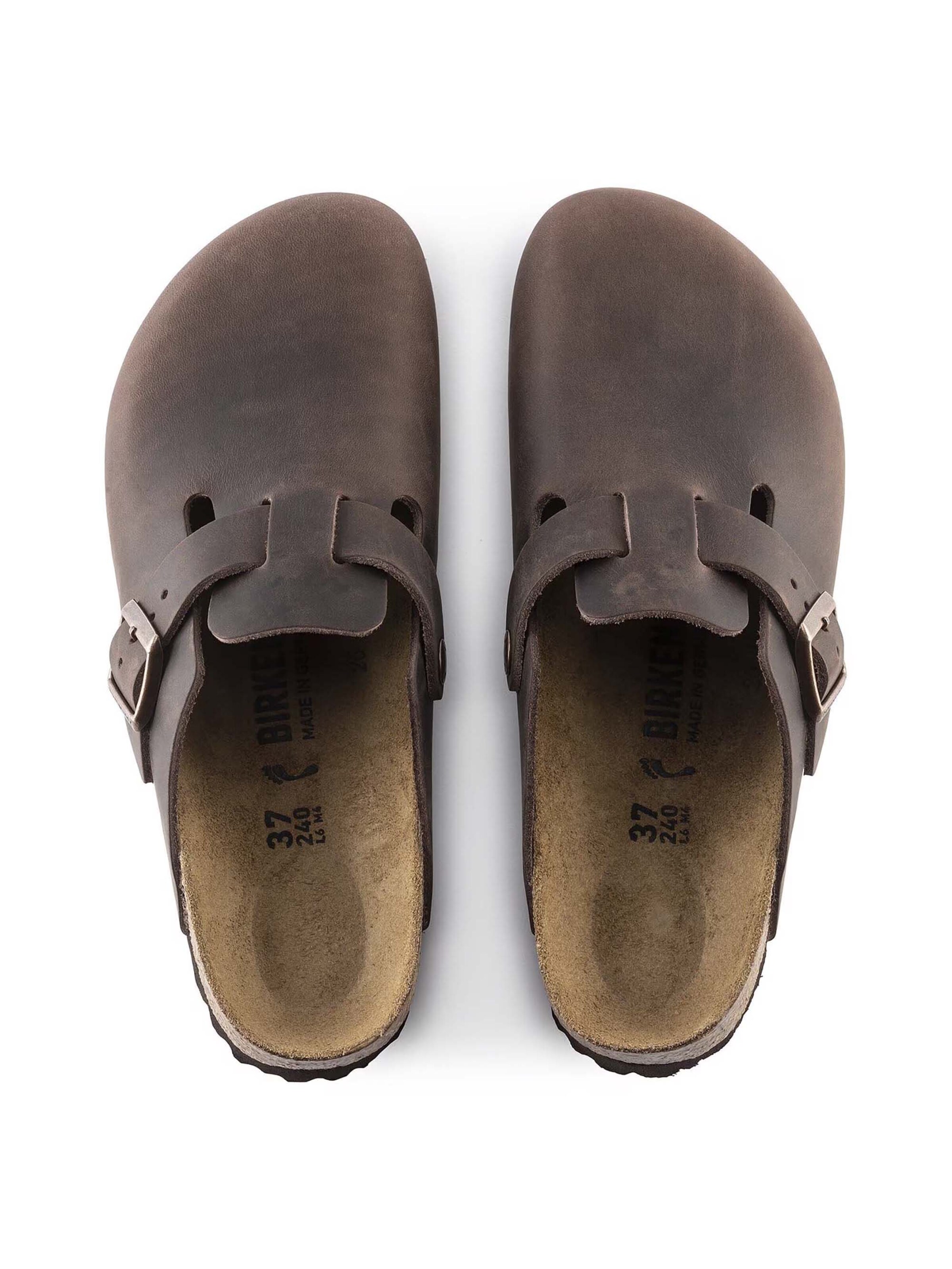 BIRKENSTOCK - Socas em castanho
