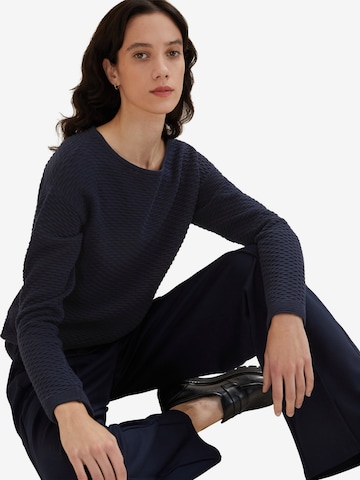 TOM TAILOR Sweater in Blue: front