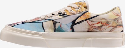 Sneaker low pe 36 Stepney Workers Club pe bej deschis / albastru marin / albastru deschis / galben, Vizualizare produs