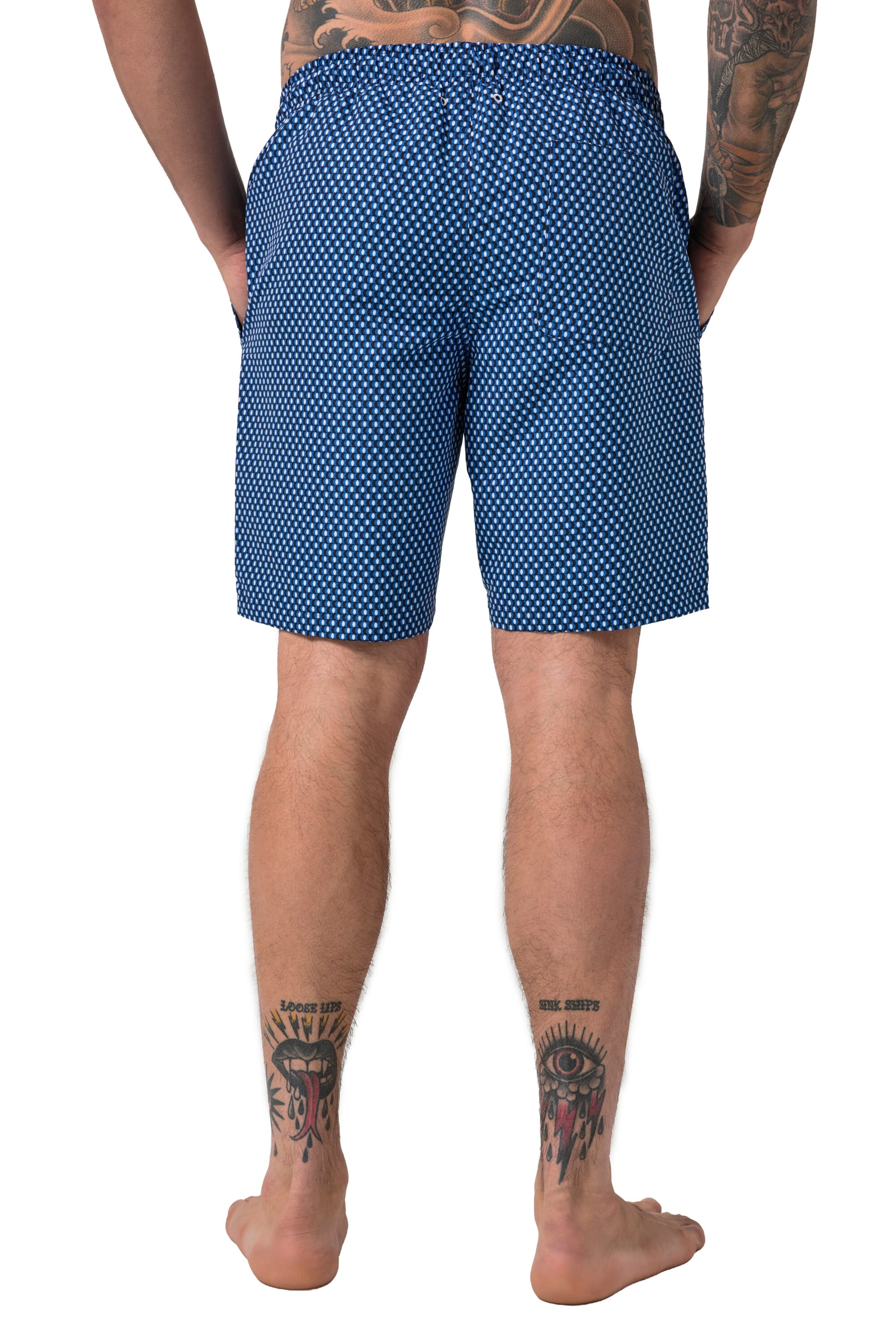 JAY-PI Zwemshorts in Blauw