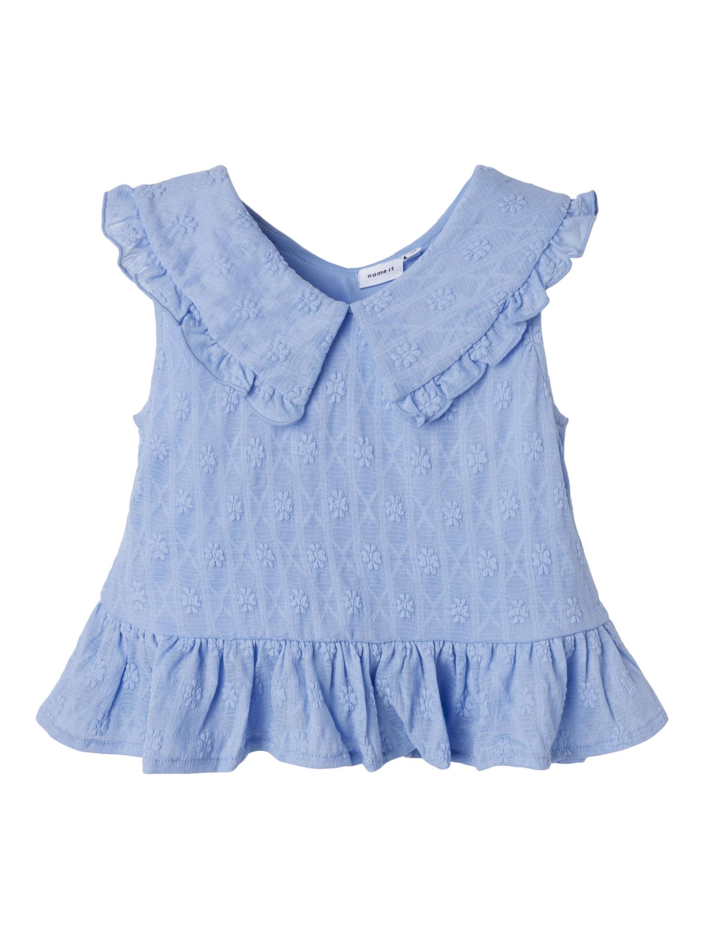 Haut NAME IT en bleu : devant