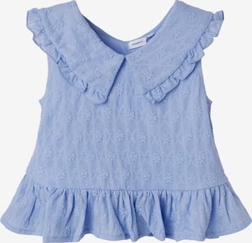 NAME IT Top in Blue: front