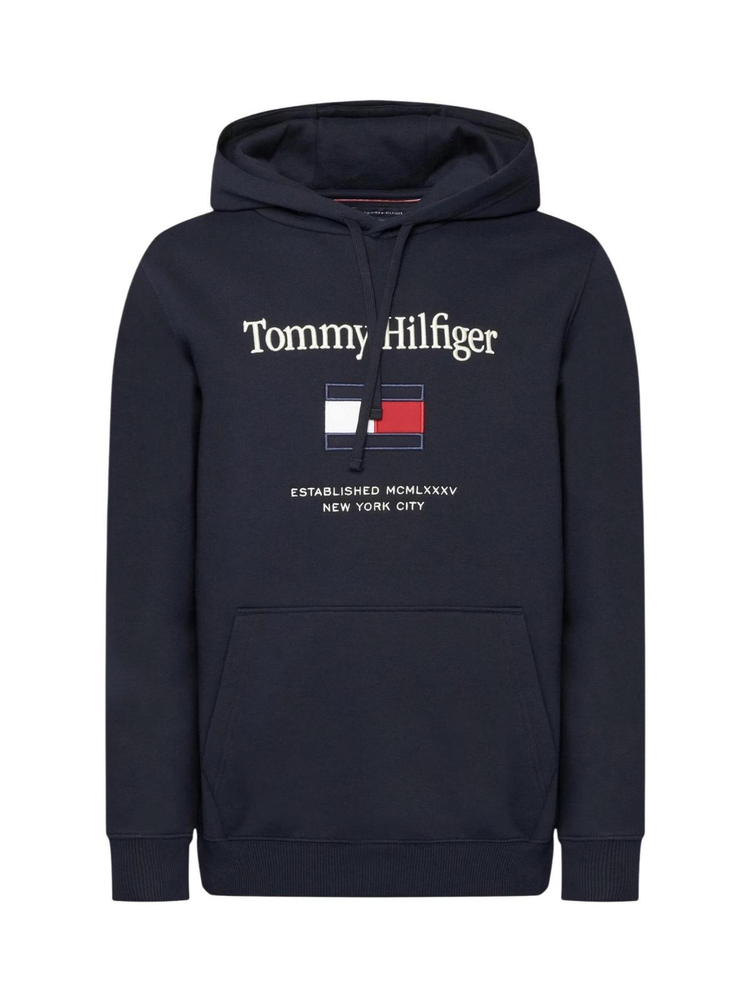 TOMMY HILFIGER - Sudadera 'MW0MW42735' en azul: frente