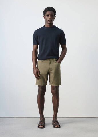 MANGO MAN Slim fit Jeans 'Nepto' in Green