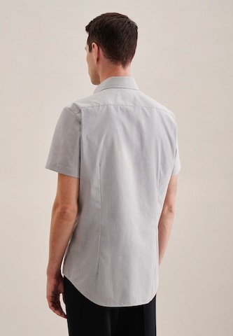 SEIDENSTICKER Regular fit Business Shirt 'Shaped' in Grey