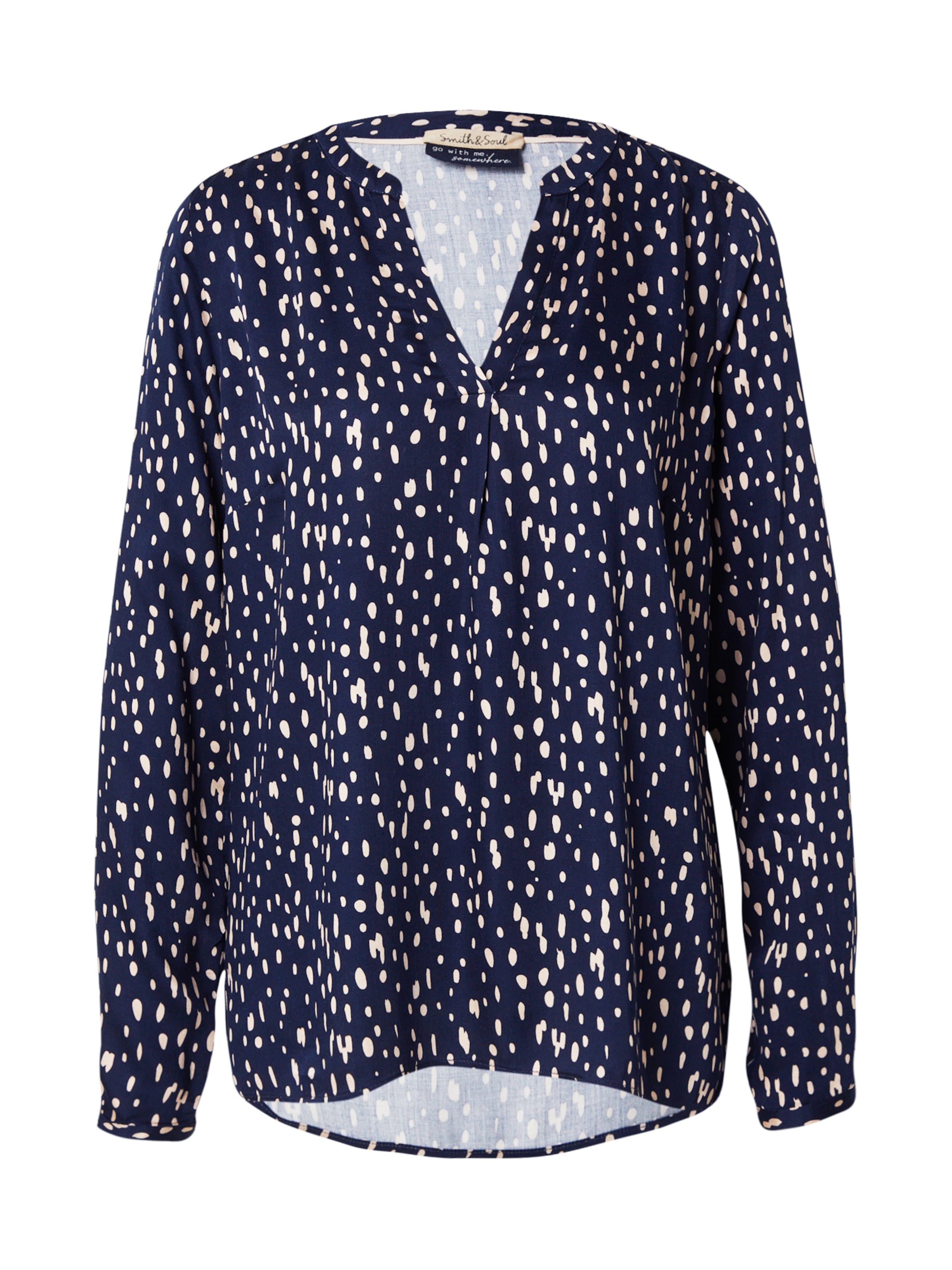 Smith&Soul Blouse 'Vince' in Blue: front
