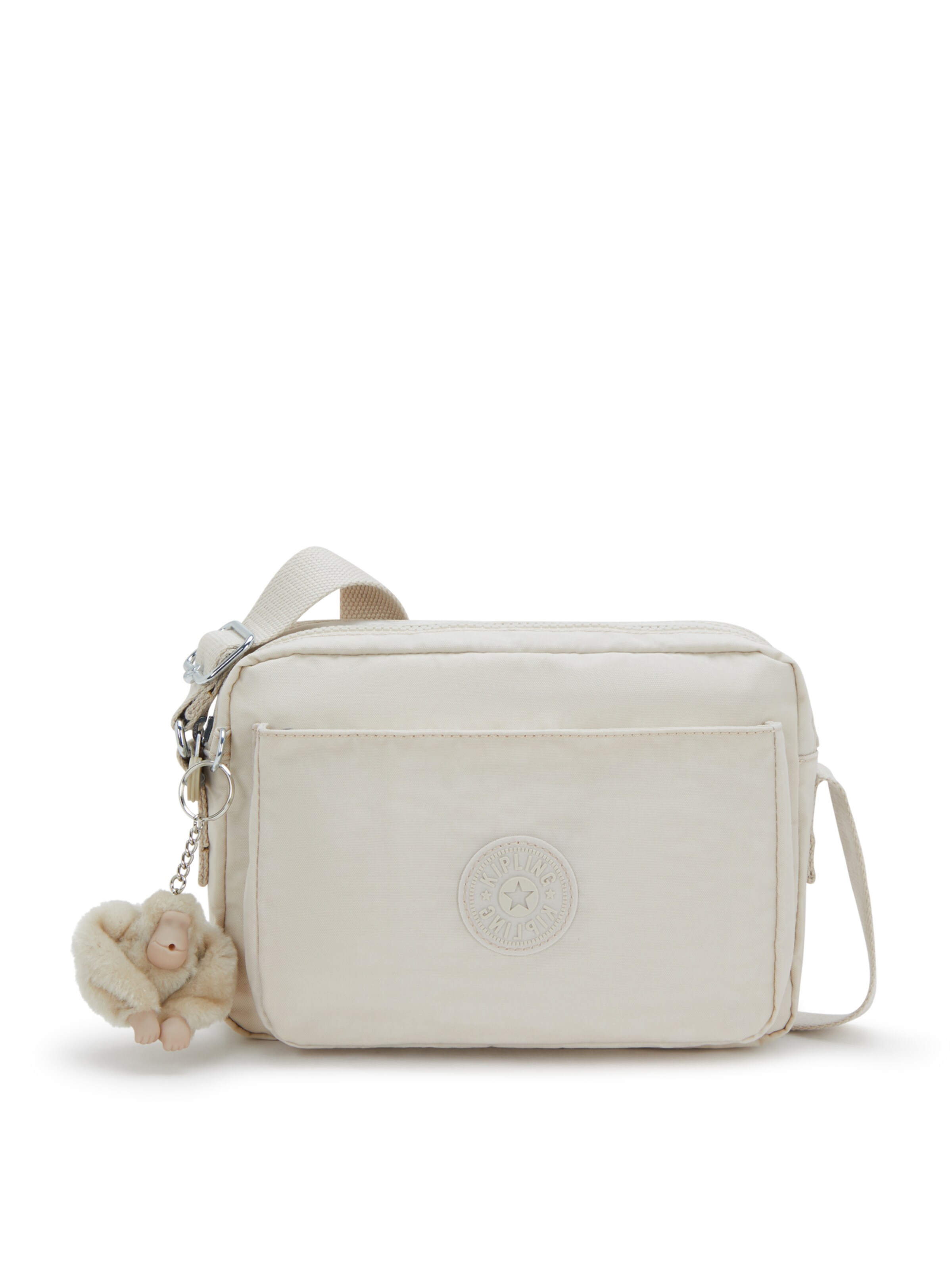 KIPLING Taška přes rameno 'Abanu' – béžová: přední strana