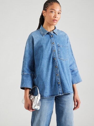 Camicia da donna 'ONLGrace' di ONLY in blu: frontale