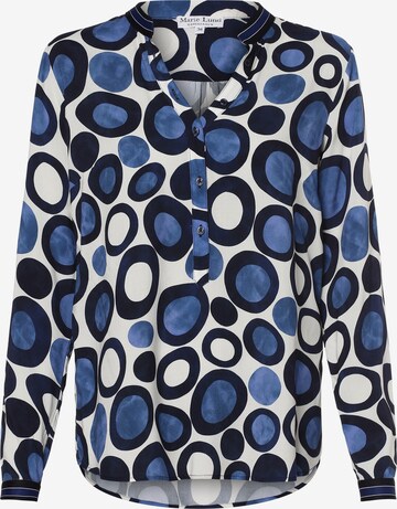 Franco Callegari Blouse in Blauw: voorkant