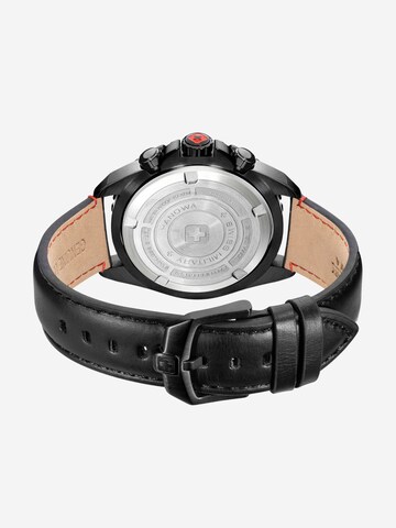 SWISS MILITARY HANOWA Analog watch 'Stone Marten' in Black