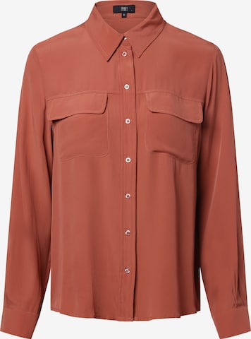 Ipuri Blouse in Brown: front