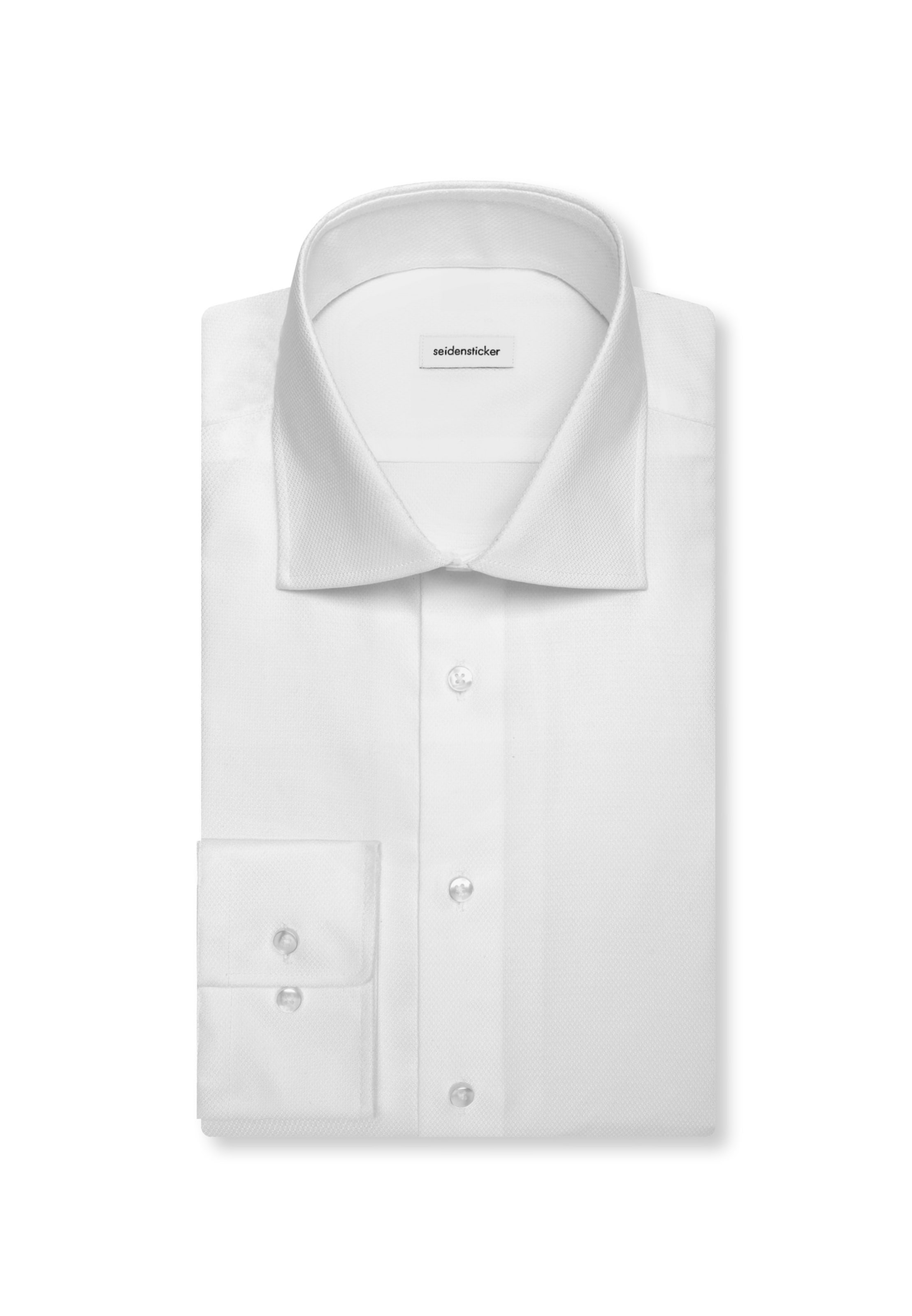 SEIDENSTICKER Slim fit Business shirt in White