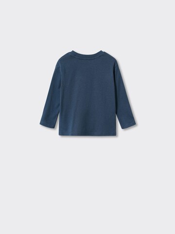 MANGO KIDS Shirt in Blauw