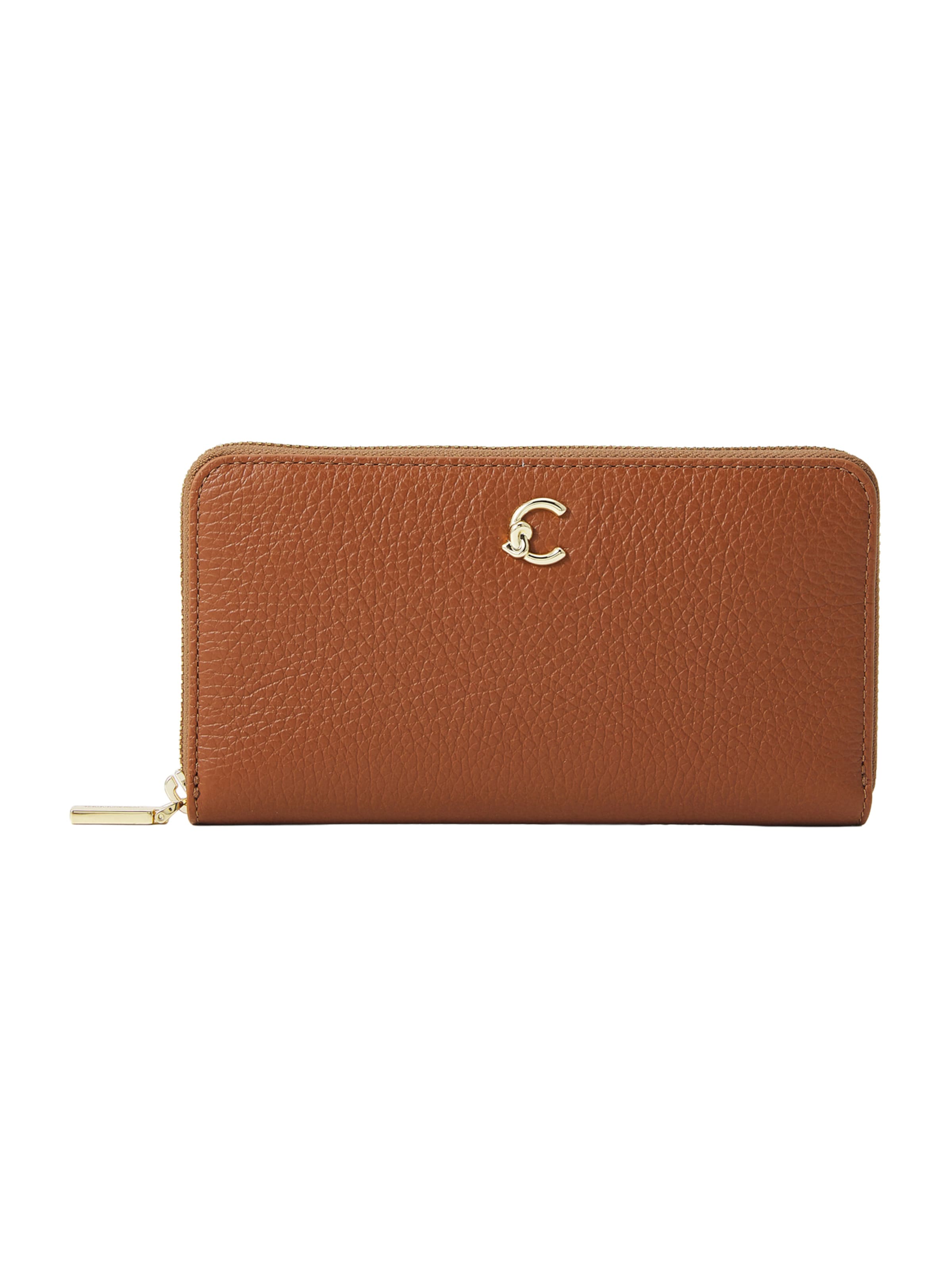 Coccinelle Wallet 'C-ME' in Brown: front