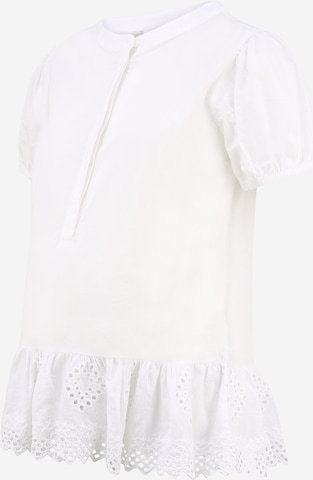 MAMALICIOUS - Blusa 'Grazie' em branco: frente