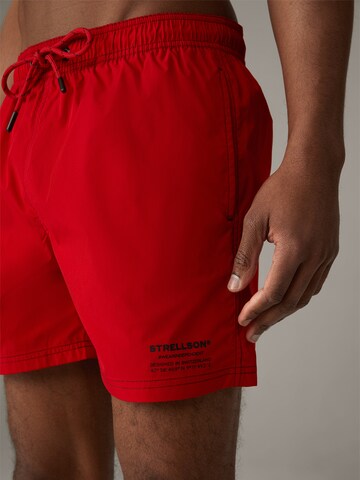 Shorts de bain 'Cy' STRELLSON en rouge