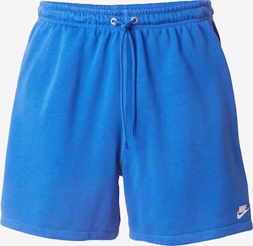 Nike Sportswear Штаны 'CLUB' в Синий: спереди