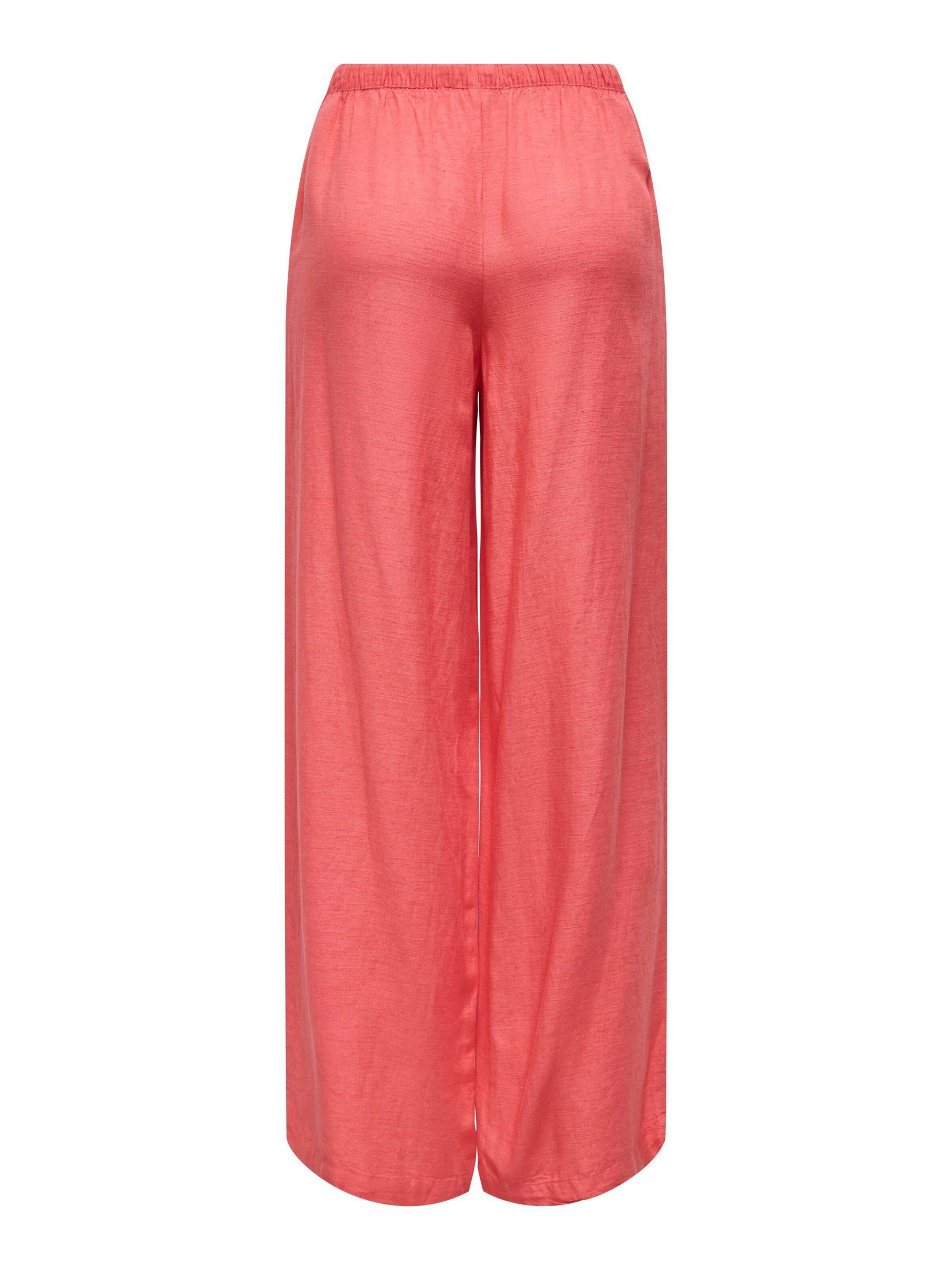 JDY Wide leg Pants 'JDYCaya' in Pink