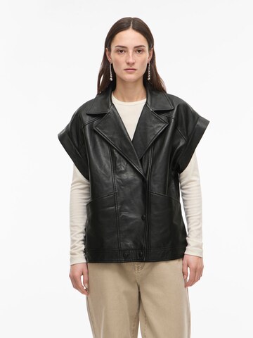 ROUGE EDIT Vest in Black: front