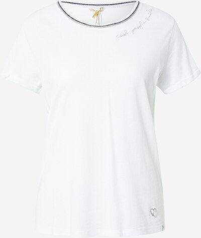 Tricou 'SMILE' Key Largo pe alb, Vizualizare produs