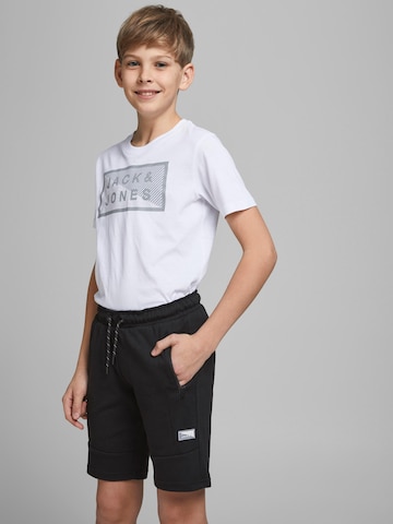 Jack & Jones Juniorregular Hlače 'Stair' - crna boja